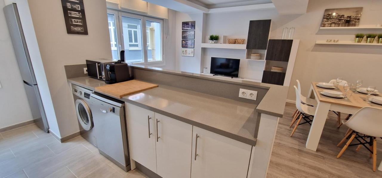 Fantastico Apartamento, Cerca De Todo, Para Disfrutar De La Ciudad A Coruna Bagian luar foto