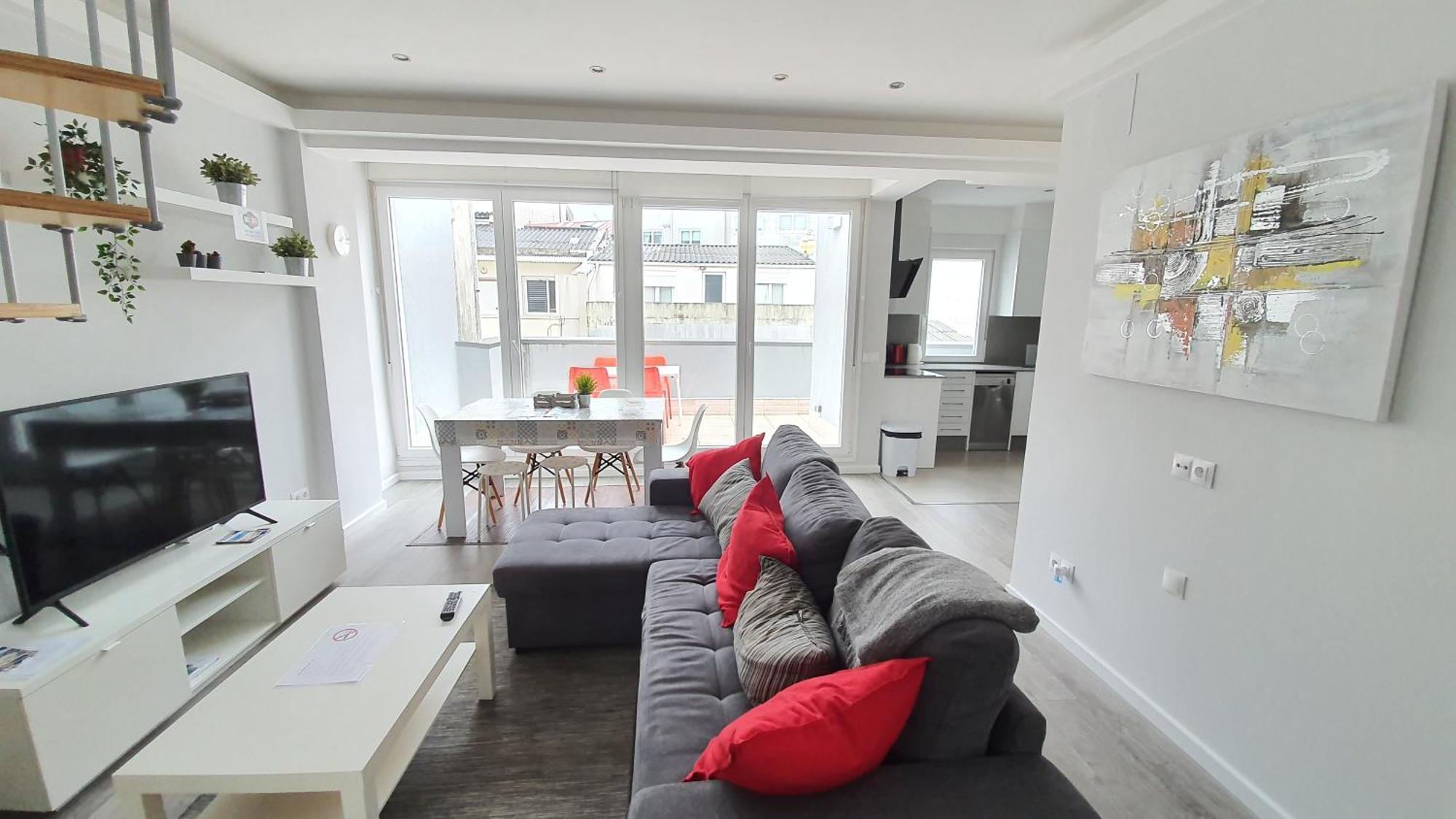 Fantastico Apartamento, Cerca De Todo, Para Disfrutar De La Ciudad A Coruna Bagian luar foto